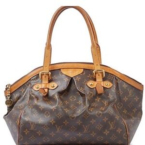 Pre-Owned Louis Vuitton Tivoli Monogram GM Brown 👀 Sophistication ‼️
